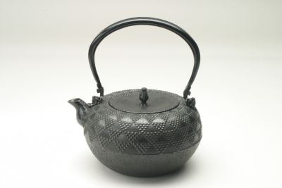 Kuro Yuzu Uroko Arare Artisan Tetsubin